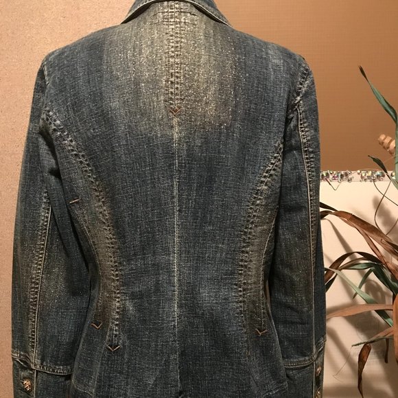Blingy Jean Jacket - Picture 4 of 12